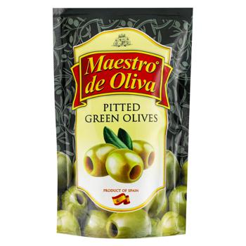 Оливки Maestro De Oliva без кісточки 175г - купити, ціни на Ідеал - фото 1