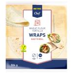 Metro Chef Wheat Tortillas 15cm 18pcs 504g