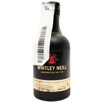 Whitley Neill Gin 43% 50ml