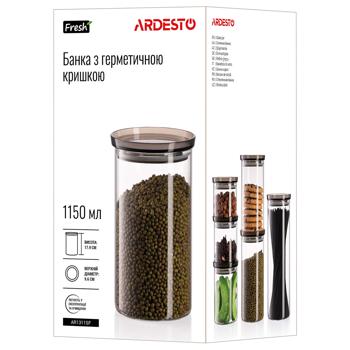Банка для зберігання Ardesto Fresh скляна 1,15л - купити, ціни на - фото 3