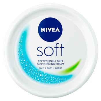 Крем для обличчя і тіла Nivea Soft 100мл - купити, ціни на NOVUS - фото 1