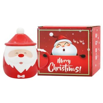 Merry Santa Claus Mug 420ml 8030-297 - buy, prices for MegaMarket - photo 2