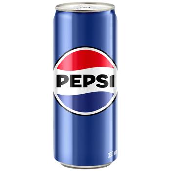Напиток газированный Pepsi 0,33л - купить, цены на КОСМОС - фото 1