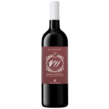 Вино Clemente VII Rosso di Toscana червоне сухе 14% 0,75л