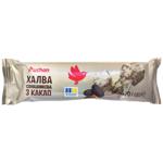 Halva Auchan cocoa 70g Ukraine