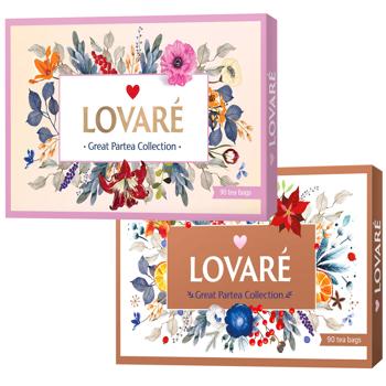 Lovare Tea Collection Great Party Tea Set 153.5g 90pcs - buy, prices for Ideal - photo 1