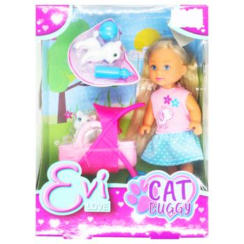 Іграшка Simba Лялька Єві Візок для улюбленця - купити, ціни на Таврія В - фото 1