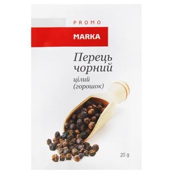 Marka Promo Whole Black Pepper Peas 20g - buy, prices for Biotus - photo 1