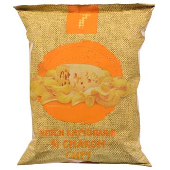 Semerka Chips with Cheese Flavor 110g - buy, prices for Tavria V - photo 1