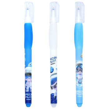 Ручка гелевая Aodemei Special Pilot автомат пиши-стирай синяя 0,5мм - купить, цены на Auchan - фото 1