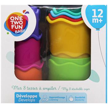 Пірамідка One Two Fun 8шт - купити, ціни на Auchan - фото 2