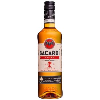 Ром Bacardi Spiced 40% 0.5л - купити, ціни на Ідеал - фото 1