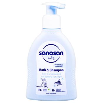 Шампунь-гель Sanosan для купания 200мл