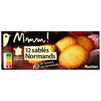 Auchan Mmm! Norman Sand Cookies 175g - buy, prices for - photo 3