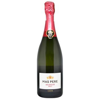 Вино ігристе Mas Pere Seleccio Brut біле брют 11,5% 0,75л