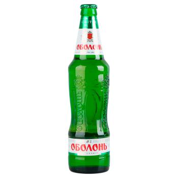 Пиво Оболонь светлое 4,5% 0,5л