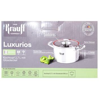 Krauff Smart Chef Luxurios Pot with Lid 18cm 2.7l - buy, prices for Auchan - photo 1