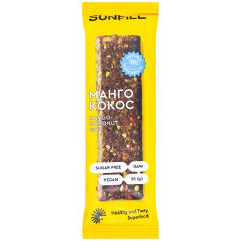 Sunfill Mango-Coconut Sugar & Gluten Free Bar 35g