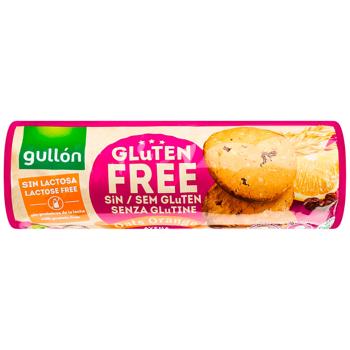 Gullon Gluten Free Oatmeal Cookies with Orange and Raisins 180g - buy, prices for COSMOS - photo 1