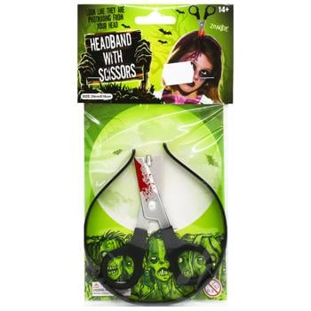 Carnival Scissors in Head Headband Holiday Decoration