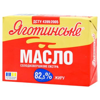 Yagotynske Extra Sweet Cream Butter 82.5% 180g - buy, prices for MegaMarket - photo 2
