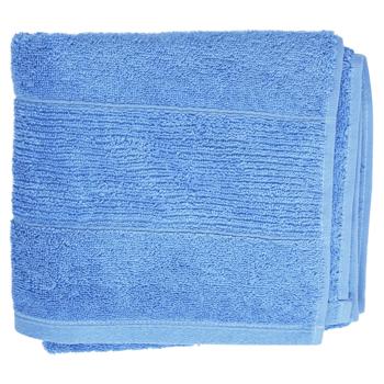 Saffran Noble Blue Terry Towel 50x85cm - buy, prices for COSMOS - photo 1