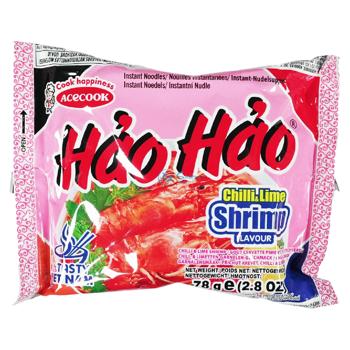 Локшина HAO зі смаком креветки 77г - купити, ціни на Grono - фото 1