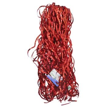 christmas tinsel Without brand red China