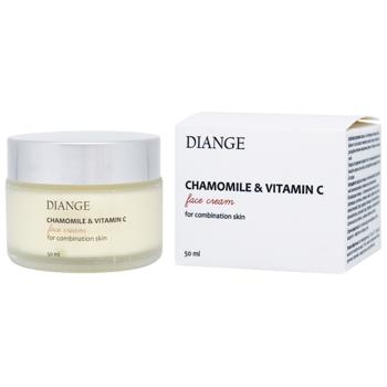 Крем д/обличчя Diange 50 мл з ромашкою та віт С д/норм шк - купити, ціни на КОСМОС - фото 1