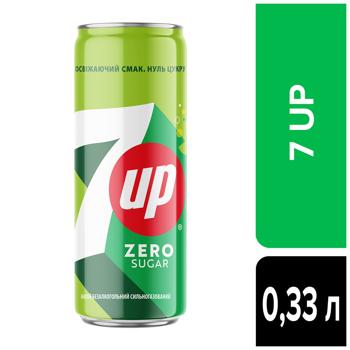 Напій газований 7up Zero Sugar 0,33л - купити, ціни на Grono - фото 3