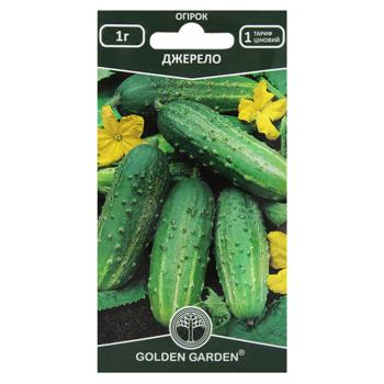 Golden Garden Dzherelo Cucumber Seeds 1g