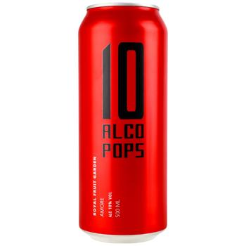 Alco Pops Amore Fermented Drink 10% 0.5l - buy, prices for AlcoHub - photo 1