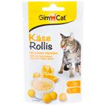 Лакомство для кошек GimCat Kase-Rollis с сыром 40г