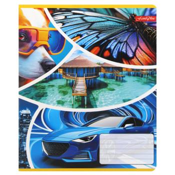 Tetrada Family Line Checkered Notebook 12 sheets - buy, prices for - photo 4