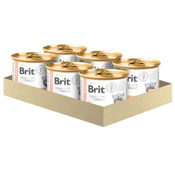 Brit VetDiets Renal упаковка вологого корму для котів 6 шт х 200 г - тунець та лосось - купить, цены на MasterZoo - фото 1