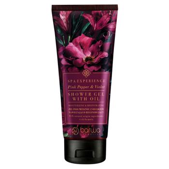 Barwa SPA Experience Moisturizing and Regenerating Pink Pepper and Violet Shower Gel 200ml - buy, prices for NOVUS - photo 1