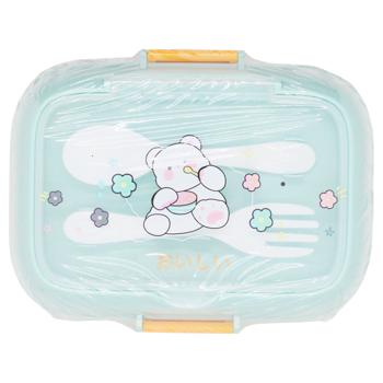 Zed Lunch Box with Cutlery 17.5x14.8x8cm - buy, prices for - photo 3