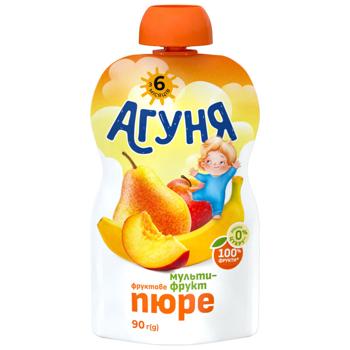 Пюре Агуня Мультифрукт 90г - купить, цены на METRO - фото 1