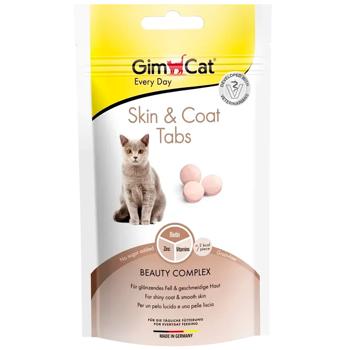 GimCat Skin & Coat Tabs Cat Snack 40g - buy, prices for MasterZoo - photo 1