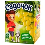 Нектар Садочок яблочно-виноградный 200мл