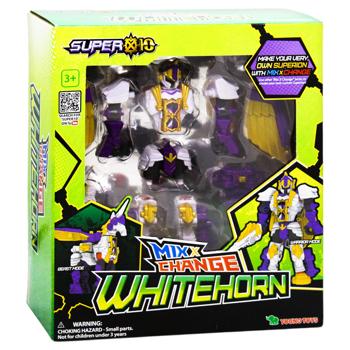 Іграшка-трансформер SUPER10 MIX Вайтхорн - купити, ціни на МегаМаркет - фото 2