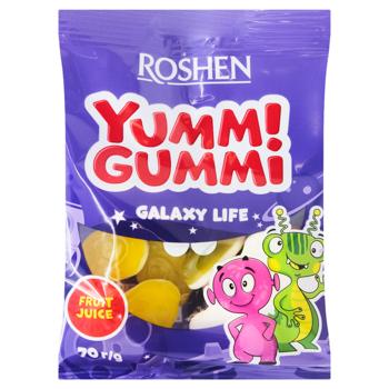 Конфеты Roshen Yummi Gummi Galaxy Life 70г - купить, цены на Идеал - фото 1