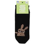 Носки детские Premier Socks левый/правый зайчик короткие р.20-22 черный
