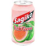 Sagiko Drink with Pink Guava Flavor 0.32l