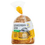 Батон Рома Цільнозерновий половина нарізаний 225г