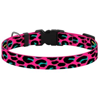 Barksi BronzeDog Urban Art Леопард нейлоновий нашийник для собак S - різнокольоровий - купить, цены на MasterZoo - фото 3