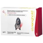 Zoetis Stronghold Drops on the Withers for Dogs from 10 to 20kg Against External and Internal Parasites 3 pipettes