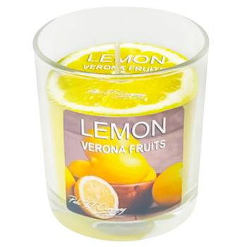 PAKO-IF Verona Collection Lemon Сandle in Glass