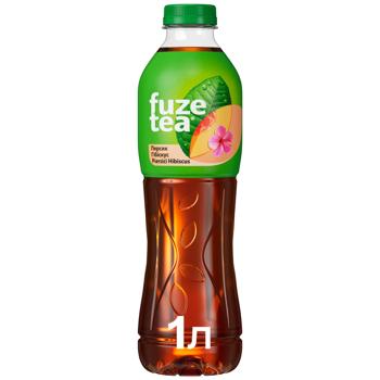 Чай холодний чорний Fuze tea Персик та гібіскус 1л - купити, ціни на КОСМОС - фото 1