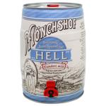 Monchshof Bayerisch Hell Light Beer 4.9% 5l